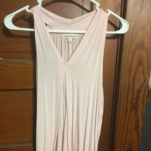 Pale pink tank top